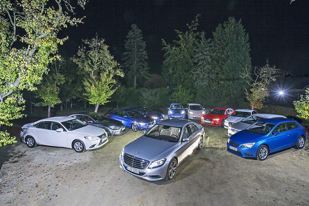 LED-Test-Fahrzeuge
