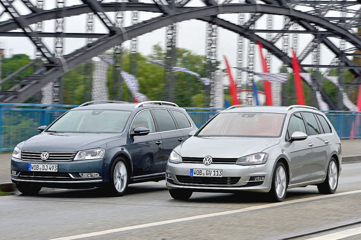 VW Golf Variant VW Passat Variant