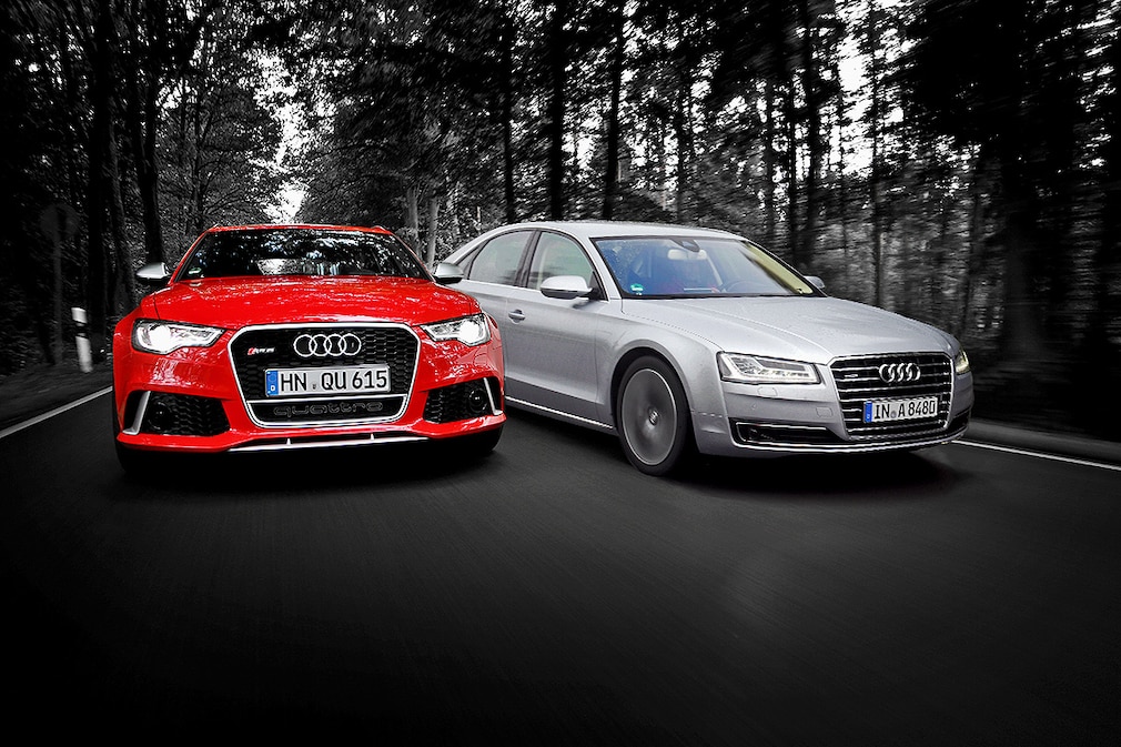 Audi RS6 und A8