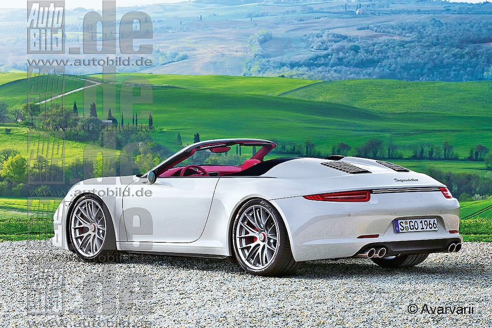 Porsche 911 Speedster Illustration