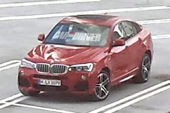 BMW X4 ungetarnt