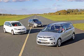 Citroën C4 Grand Picasso Kia Carens VW Touran