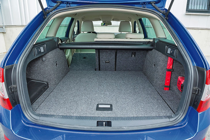 Skoda Octavia Combi, Laderaum
