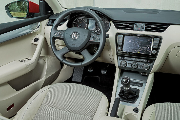 Skoda Octavia, Innenraum