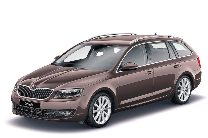 Skoda Octavia: Lackfarbe Topaz-Braun