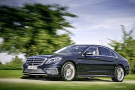 Mercedes S 65 AMG Fahrend