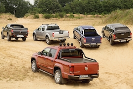 Fünf Pickups im Vergleich