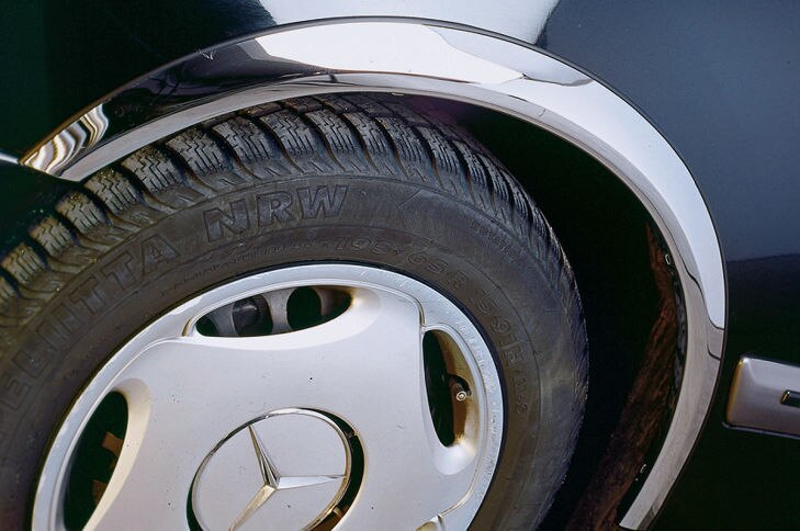 Chromleisten für Radlauf