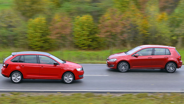 Skoda kommt dem Golf entgegen