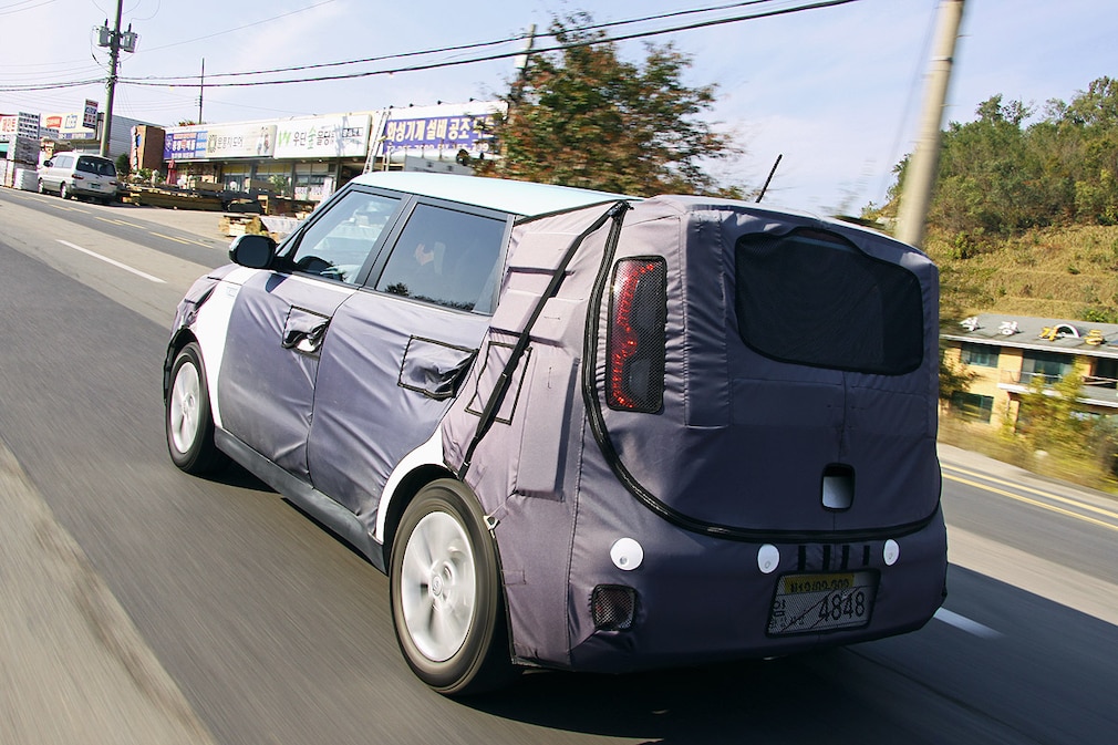Erlkönig Kia Soul EV