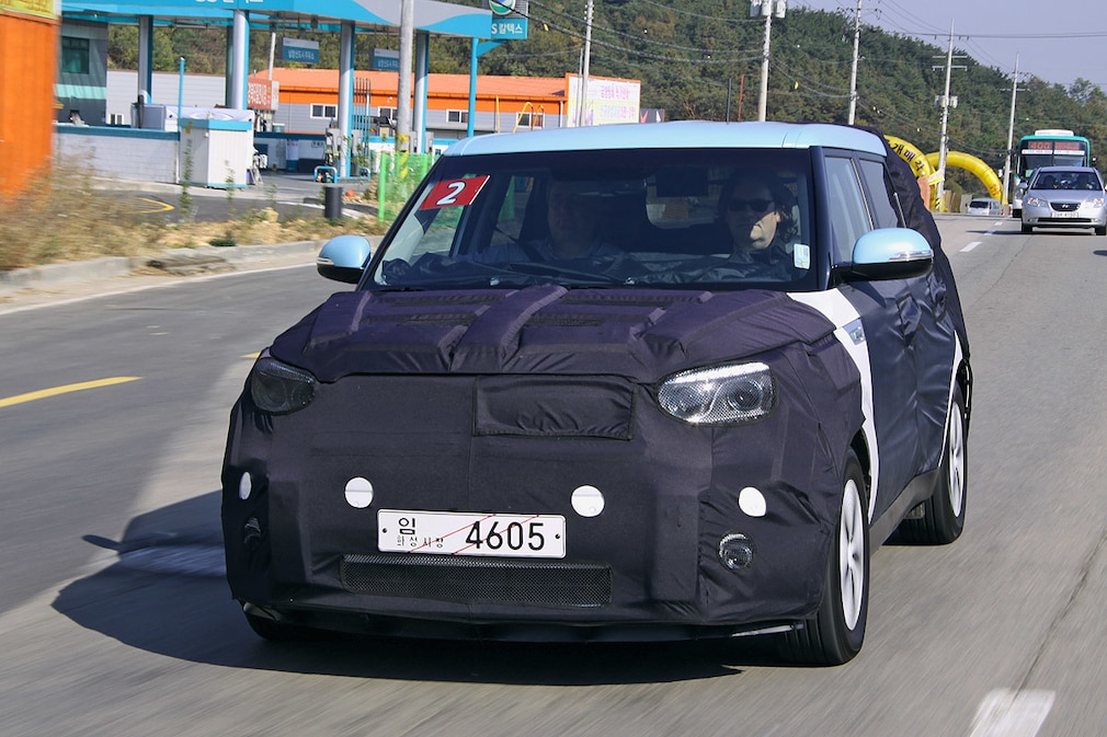 Erlkönig Kia Soul EV