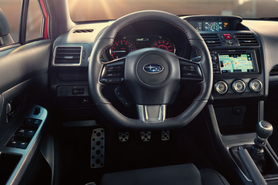 Subaru WRX Cockpit
