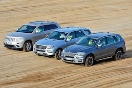 BMW X5 Jeep Grand Cherokee Mercedes M-Klasse