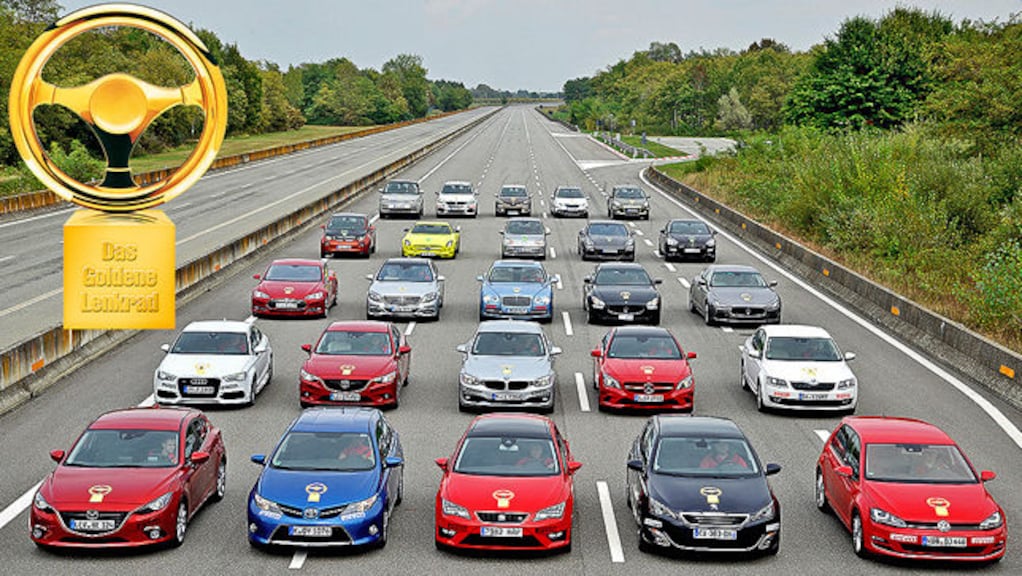Das Goldene Lenkrad 2013 Alle Sieger im Überblick AUTO BILD