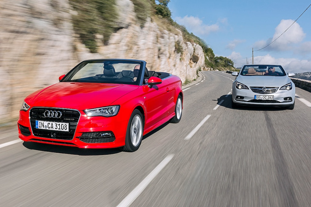 Audi A3 Cabriolet, Opel Cascada