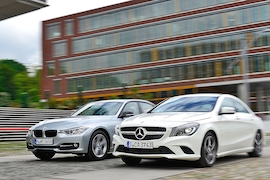 BMW 3er Mercedes CLA