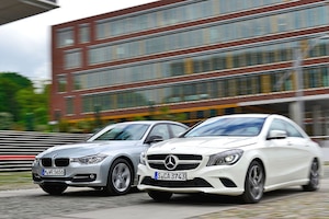 BMW 3er Mercedes CLA