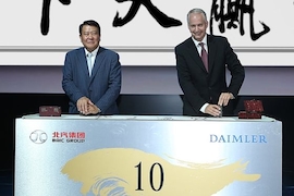 Daimler steigt bei BAIC ein
