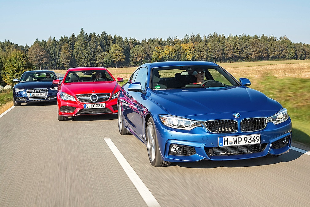 BMW 435i Mercedes E400 Coupé Audi S5