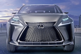 Lexus LF-NX Turbo Concept: Tokyo Motor Show 2013