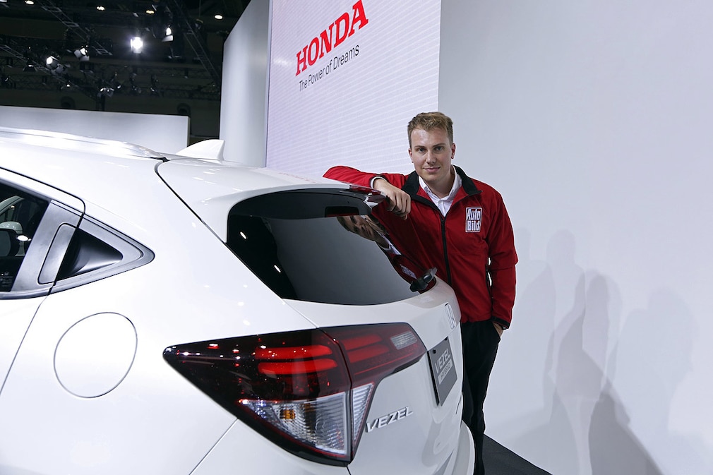 Honda Vezel Hybrid Sitzprobe