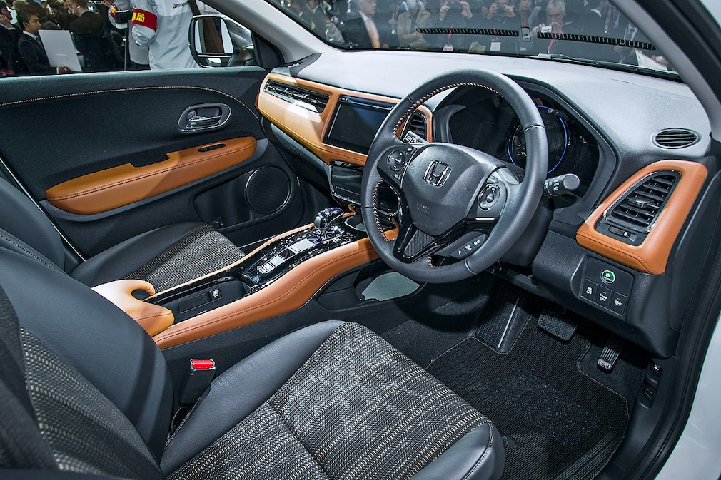 Honda Vezel Hybrid Sitzprobe