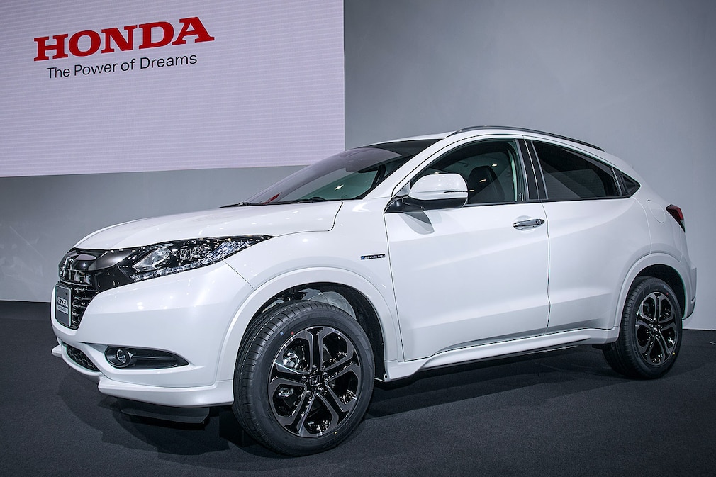 Honda Vezel Hybrid Sitzprobe