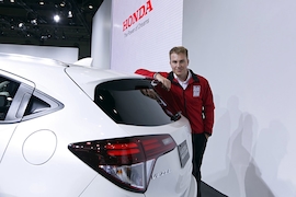 Honda Vezel Hybrid Sitzprobe