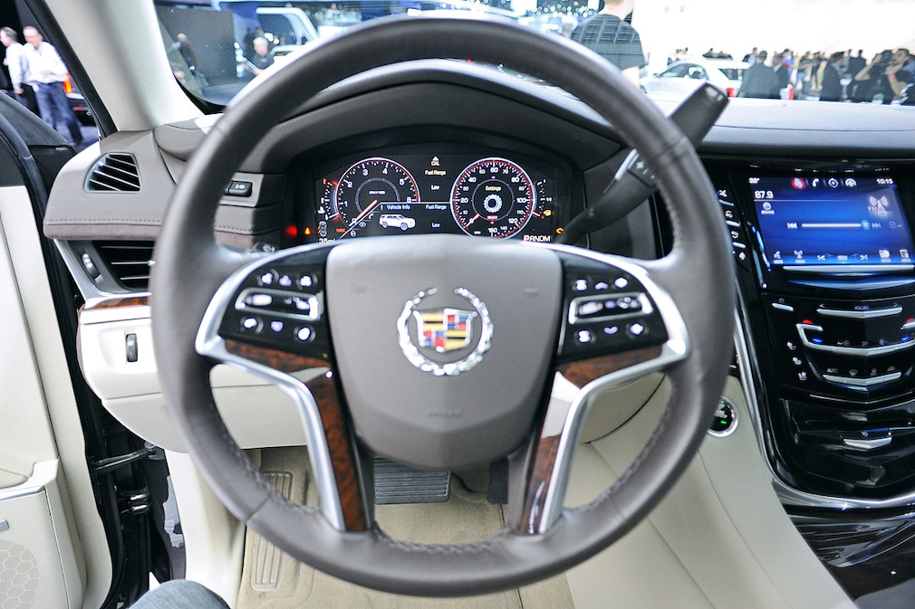 Cadillac Escalade Sitzprobe