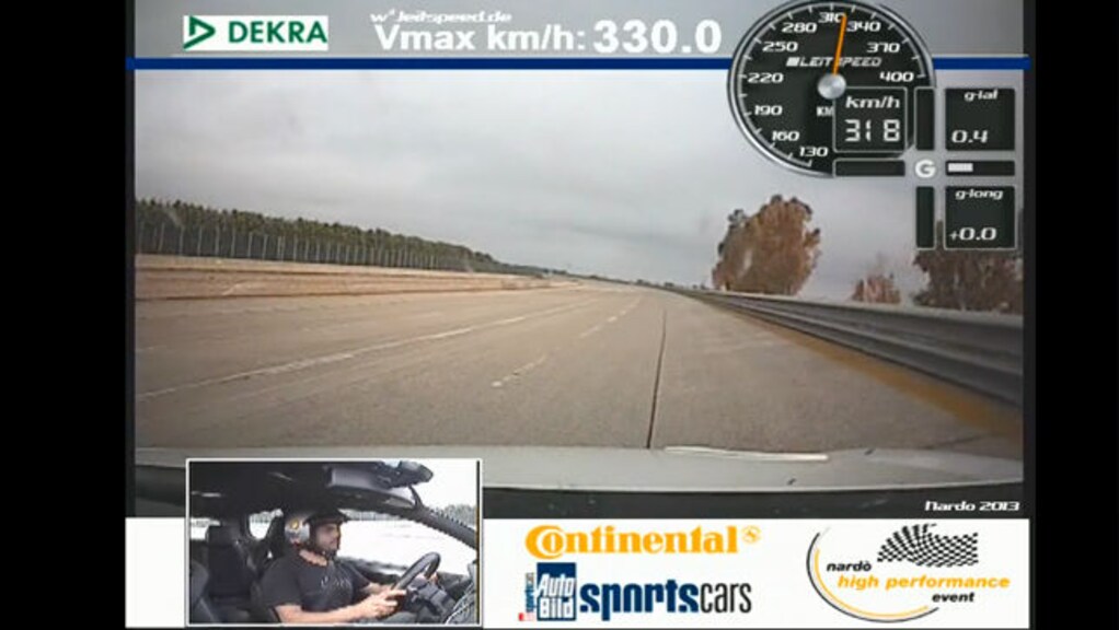 Rekordrunde: 330 km/h