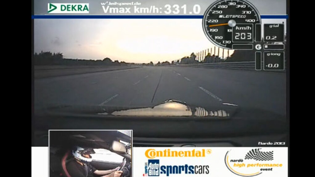Rekordrunde: 331 km/h