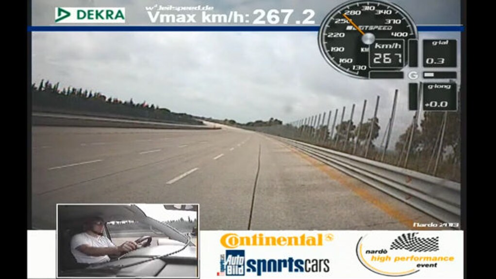 Rekordrunde: 270 km/h