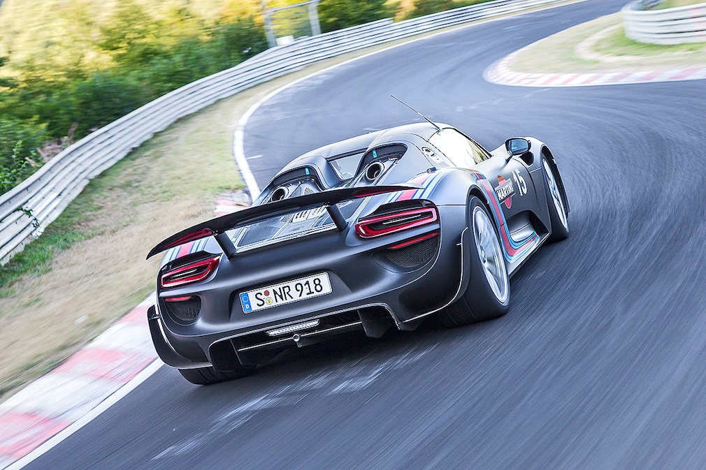 Rekordfahrt 918 Spyder Nürburgring