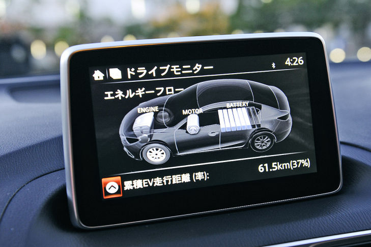 Mazda3 Hybrid Display