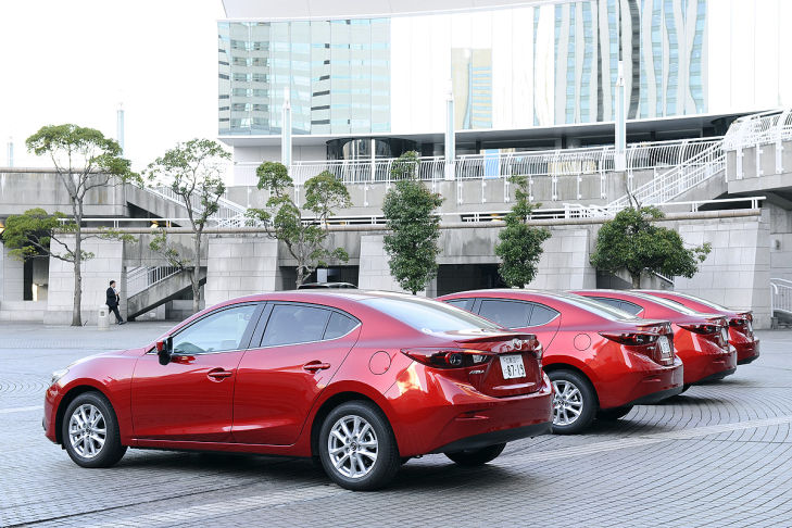 Mazda3 mit Hybrid-Antrieb