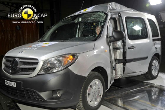 Mercedes Citan Euro NCAP-Crashtest November 2013