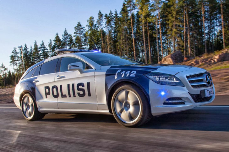 Mercedes CLS Polizei