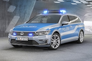 VW Passat GTE als Polizeiwagen