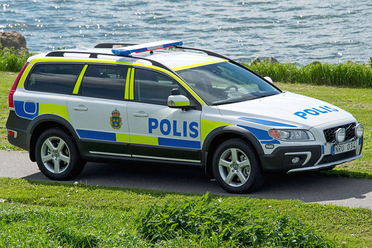 Volvo XC70 Polizei