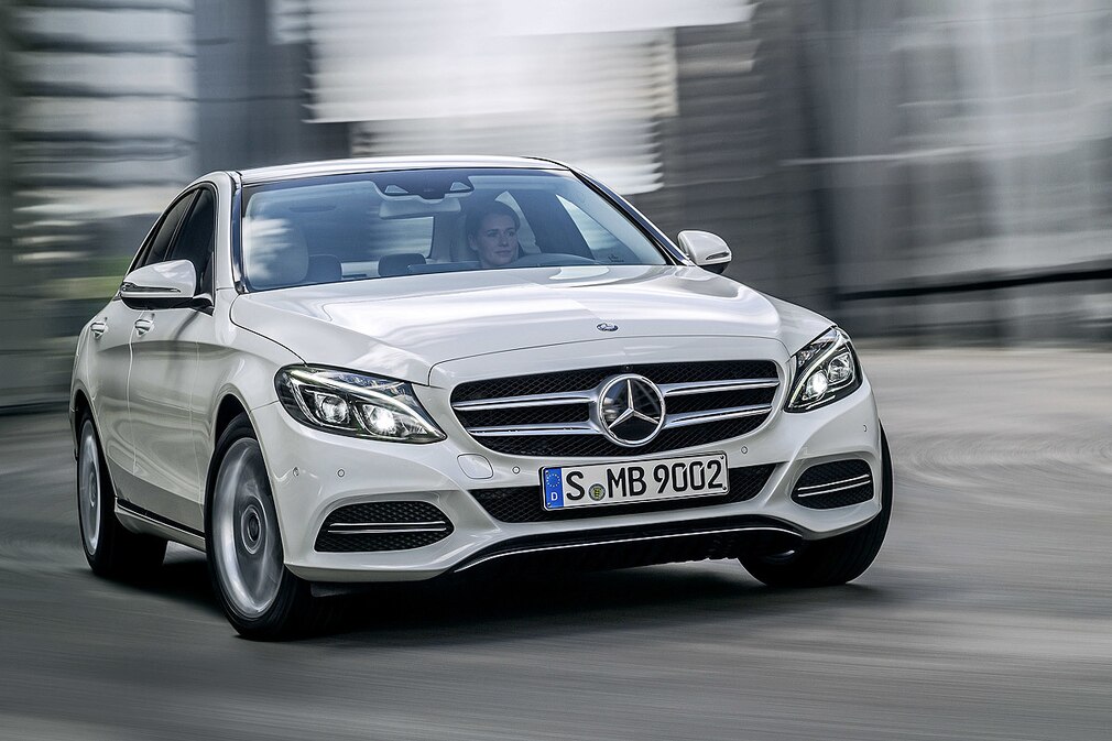 Mercedes C-Klasse Illustration (2014)