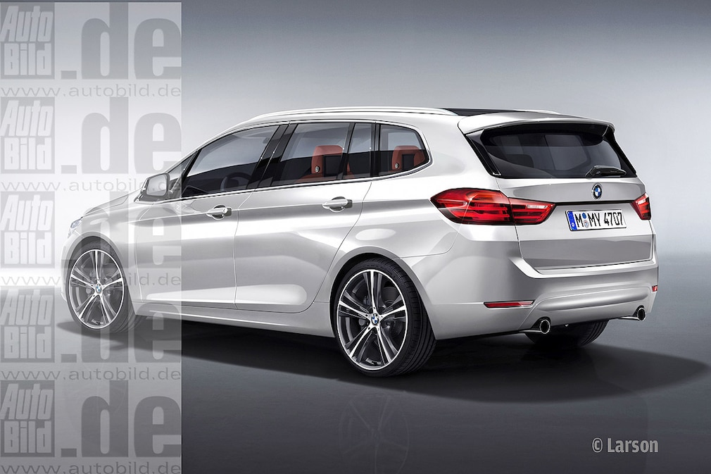 BMW 1er Family Tourer Illustration