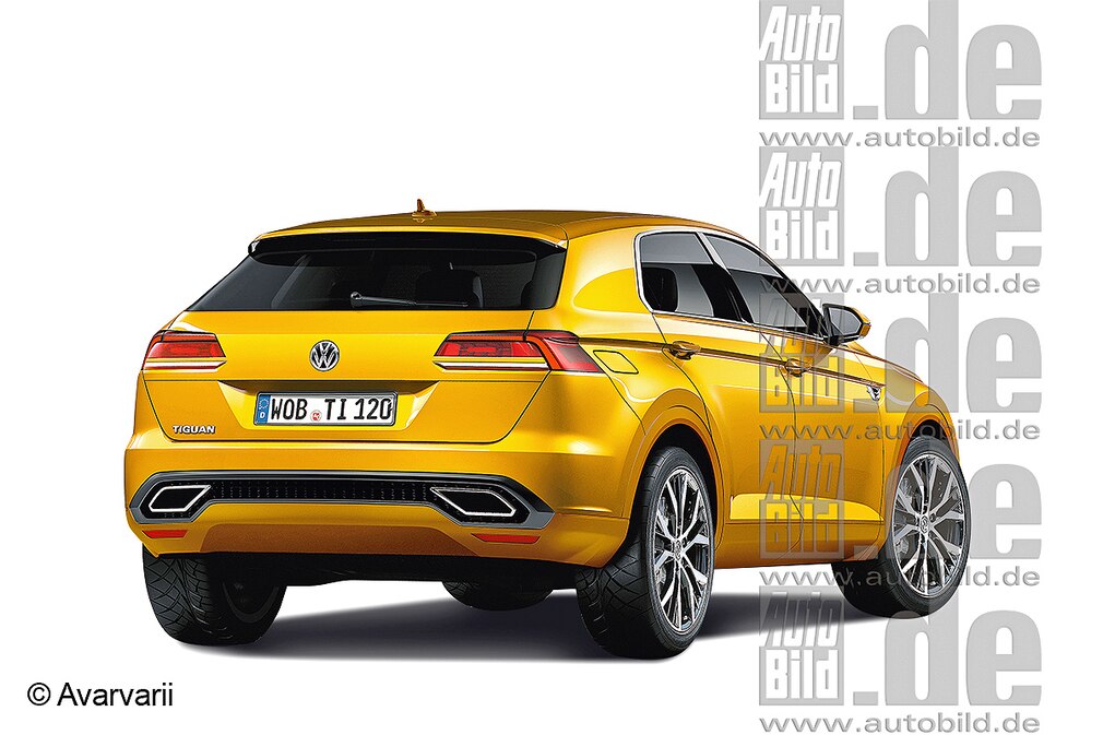 VW Tiguan CC Illustration