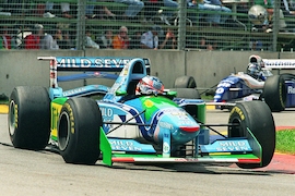 Michael Schmacher im Benetton B194