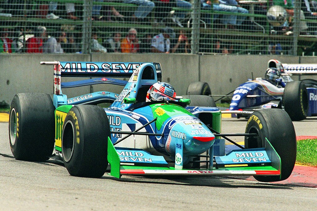 Michael Schmacher im Benetton B194