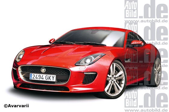 Jaguar F-Type Coupé Illustration