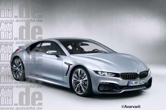 BMW M8 Illustration