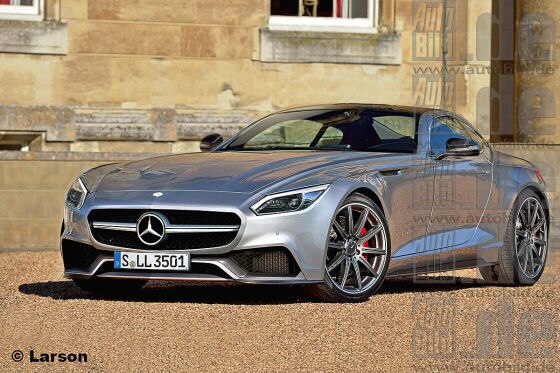 Mercedes SLC Illustration