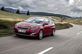 Peugeot 308, fahrend