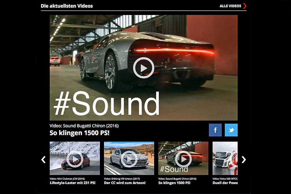 AUTO BILD-Mediathek