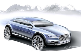 Audi Showcar: Detroit Auto Show 2014